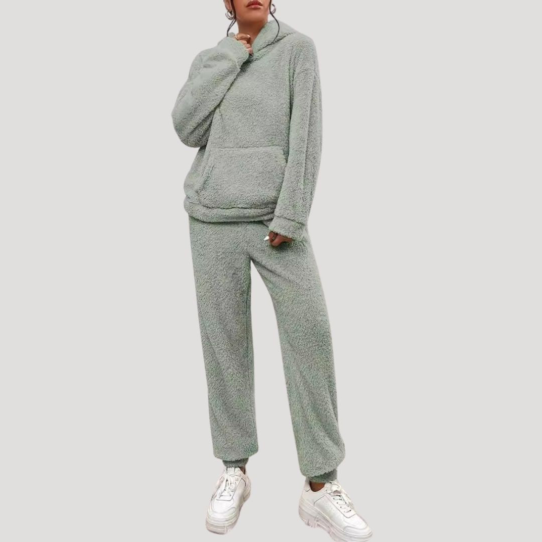 Alexa | Women Spring Cozy Hooded Lounge set
