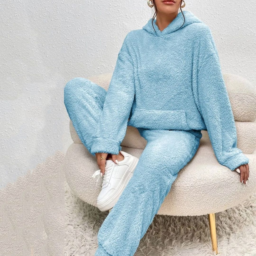 Alexa | Women's Spring Cozy Hooded Lounge Set