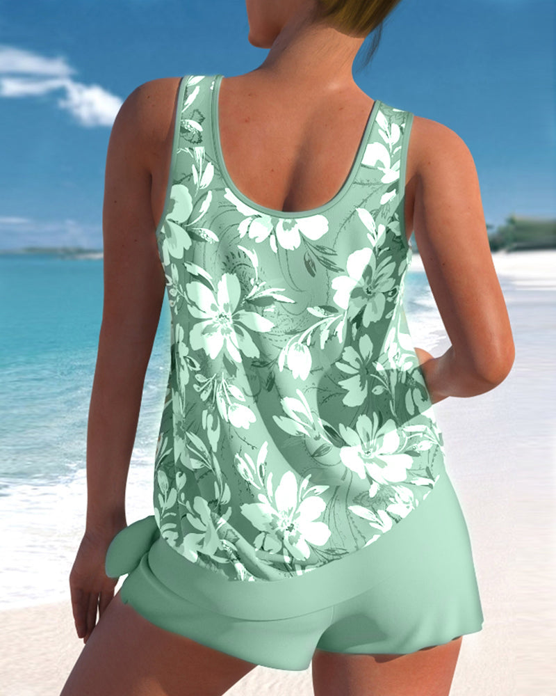 Megan | Women Summer tankini two-piece Swimsuit
