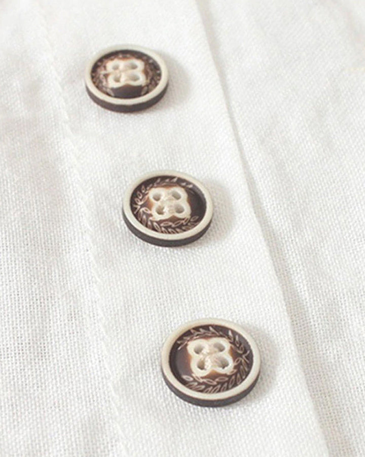 Beatrice | Women Summer Button Detail casual blouse