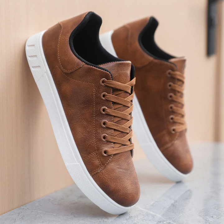 Milan | Men's Classic Lace Up Low Top Sneakers