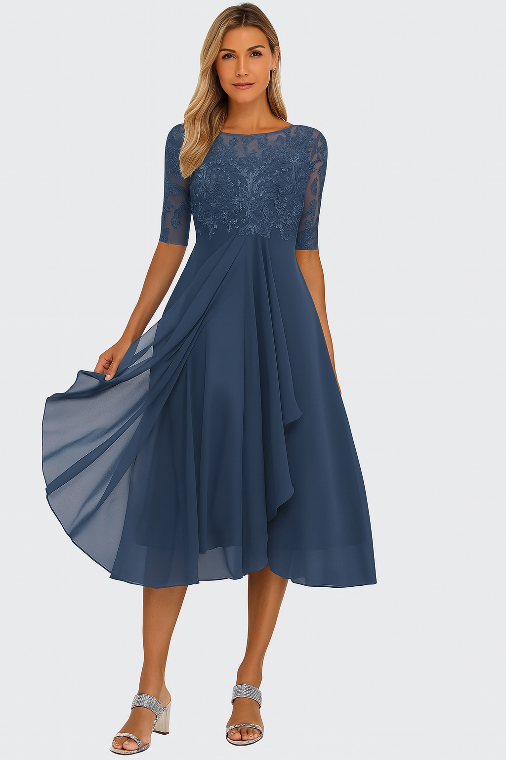 Lily | Women Summer A Line Midi dress