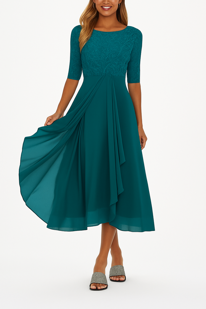 Lily | Women Summer A Line Midi dress