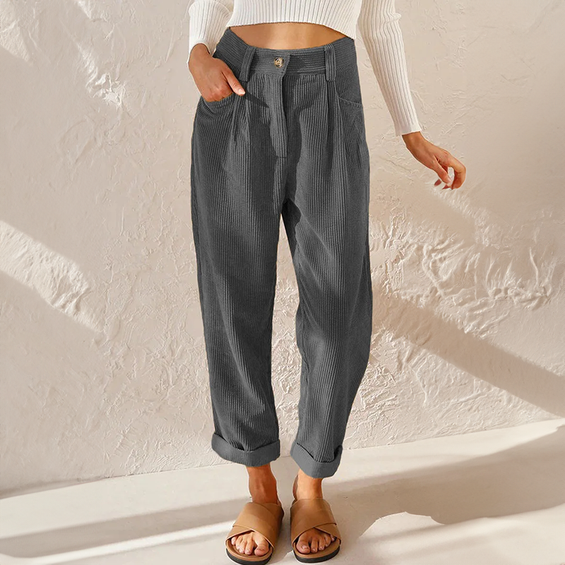 Natalie | Women's Summer High Waist Wide Leg Pants