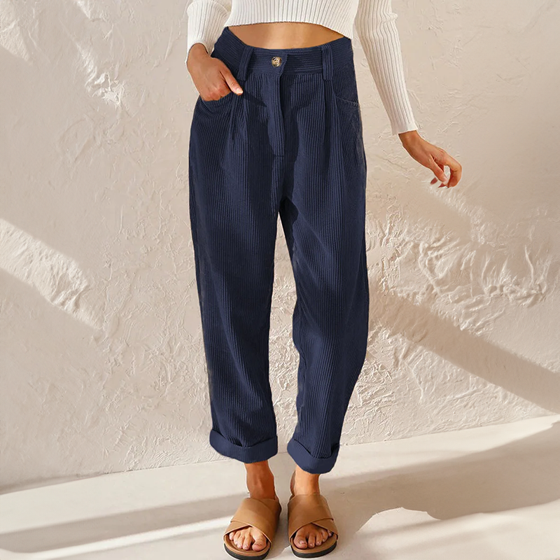 Natalie | Women's Summer High Waist Wide Leg Pants