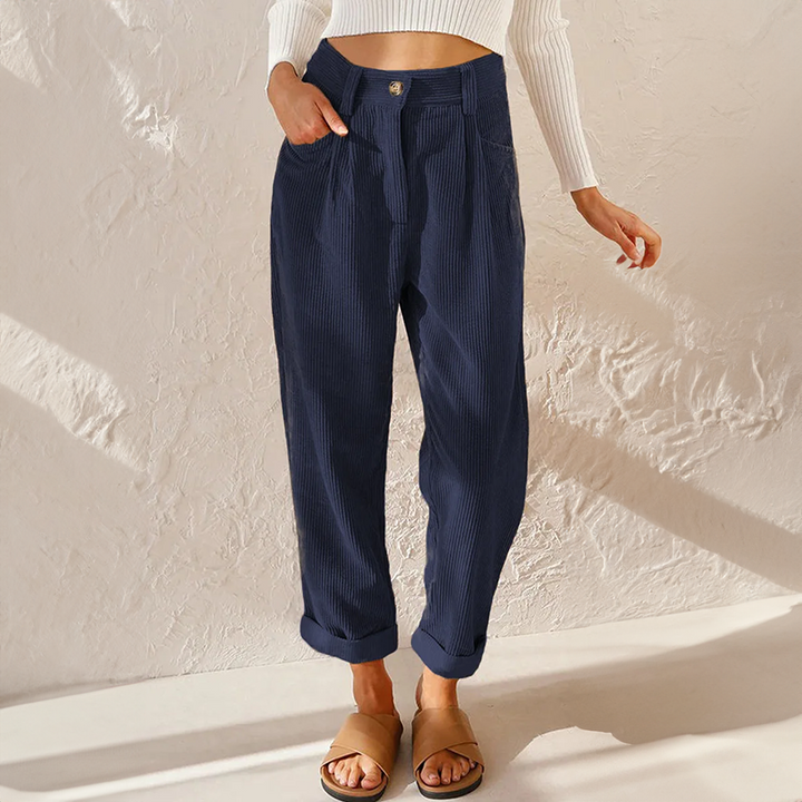Natalie | Women's Summer High Waist Wide Leg Pants