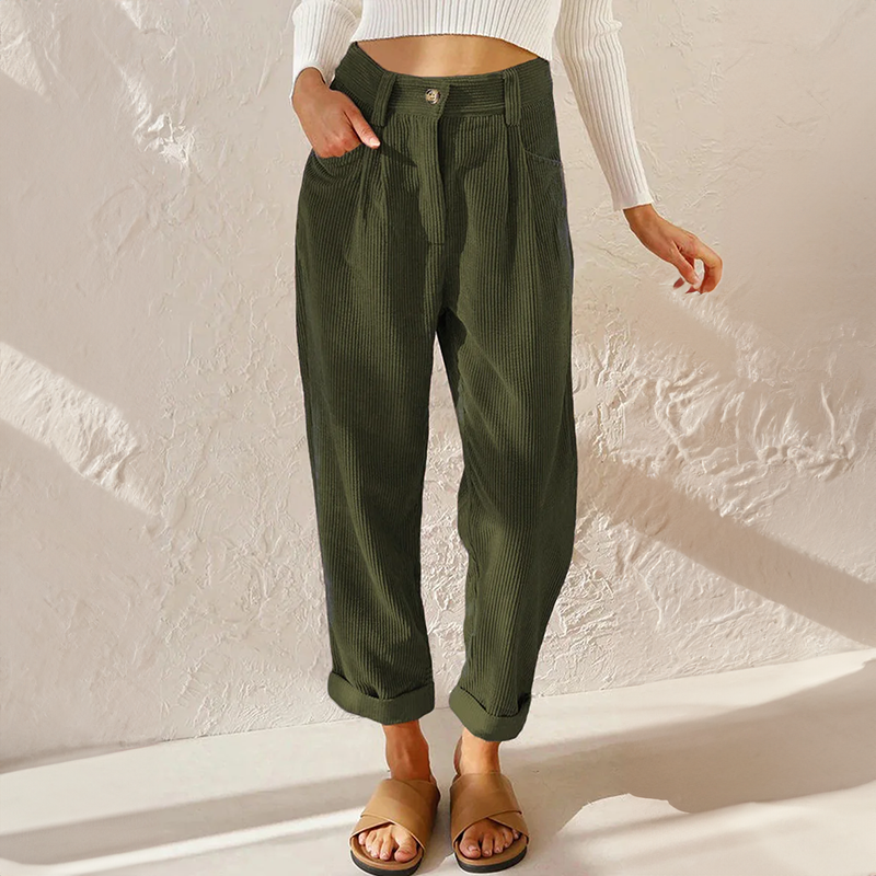 Natalie | Women's Summer High Waist Wide Leg Pants