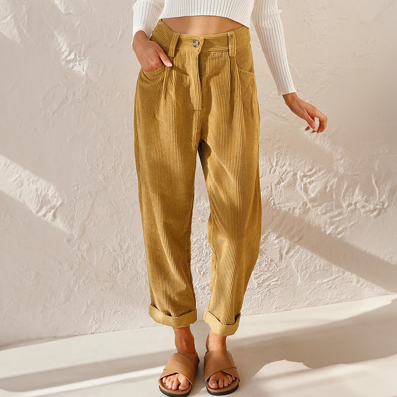 Natalie | Women's Summer High Waist Wide Leg Pants