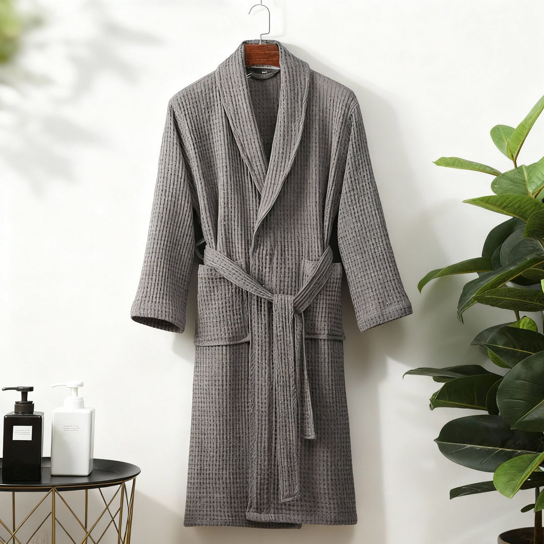 Sarah | Women Spring Waffle Lounge Robe
