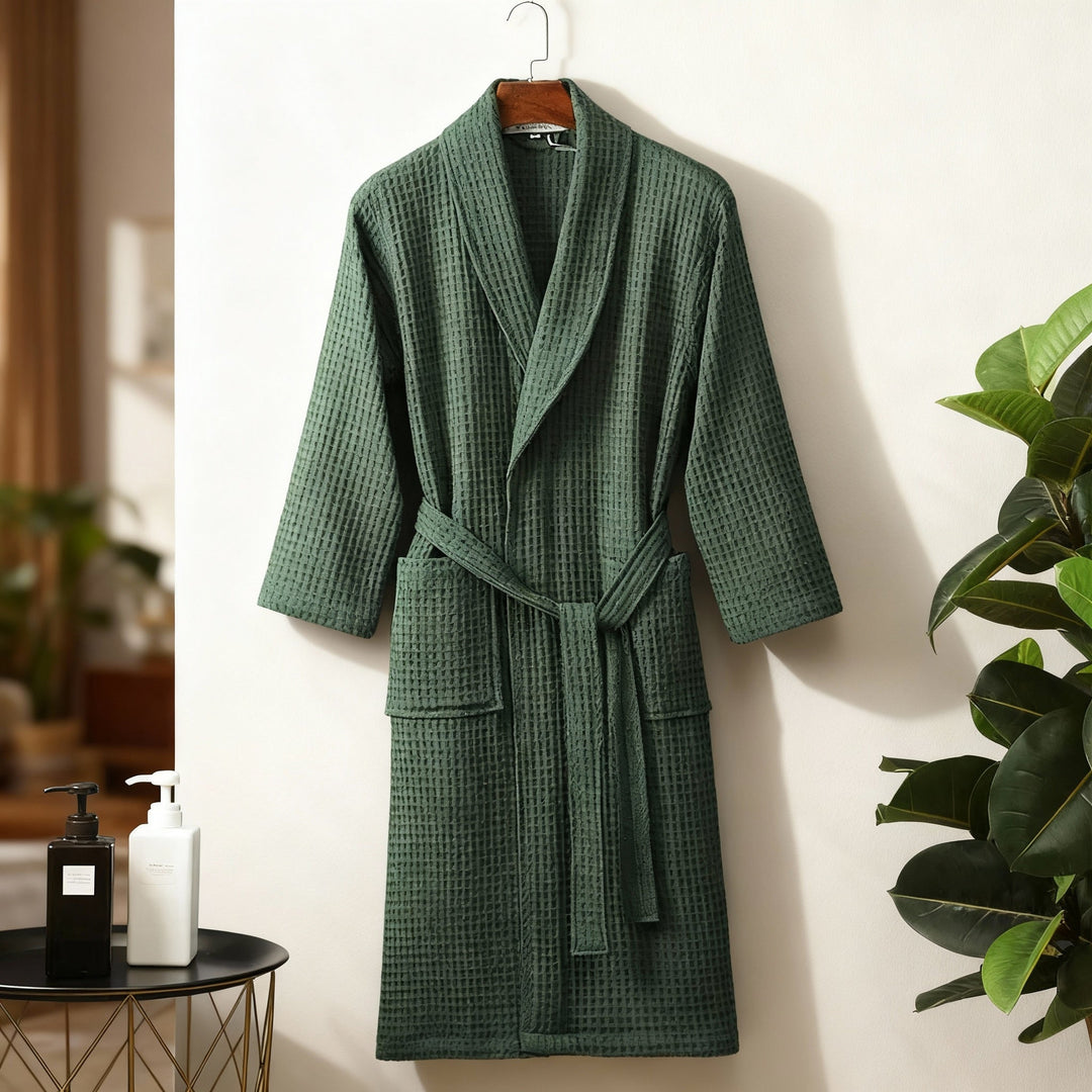 Sarah | Women Spring Waffle Lounge Robe
