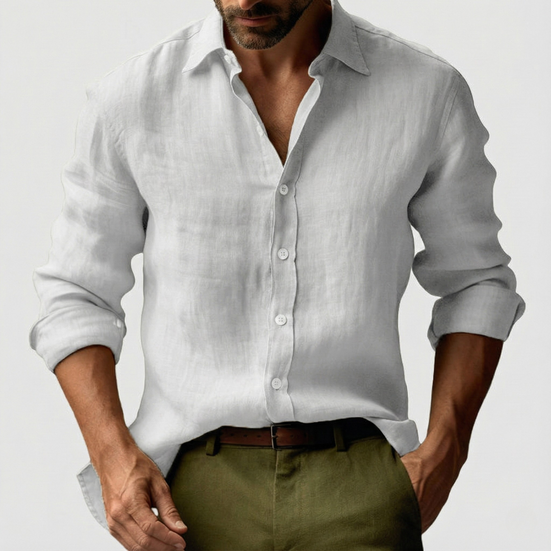 Hayes | Men's Vintage Button Up Shirt Style
