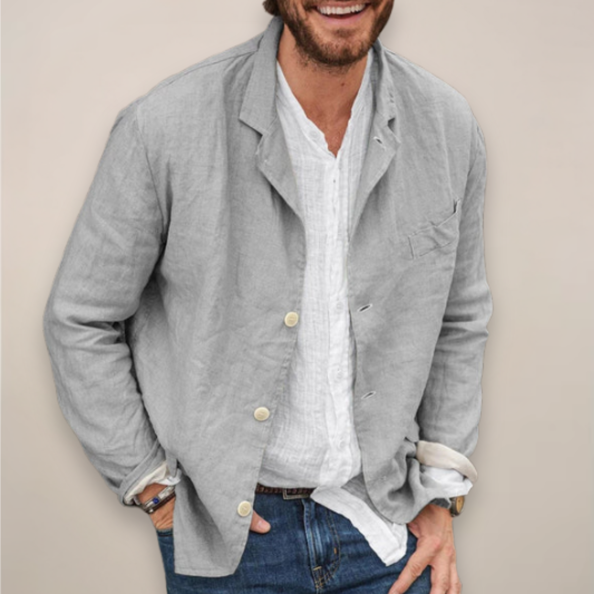 Dylan | Men relaxed fit blazer jacket styl