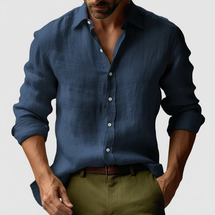 Hayes | Men's Vintage Button Up Shirt Style