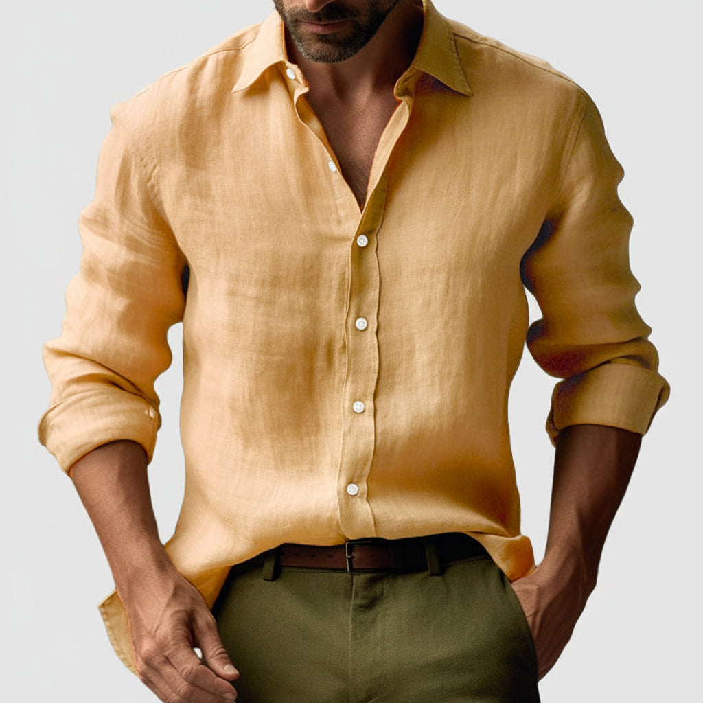 Hayes | Men's Vintage Button Up Shirt Style