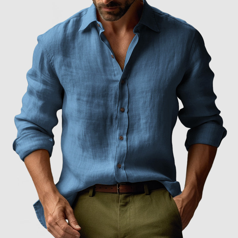 Hayes | Men's Vintage Button Up Shirt Style