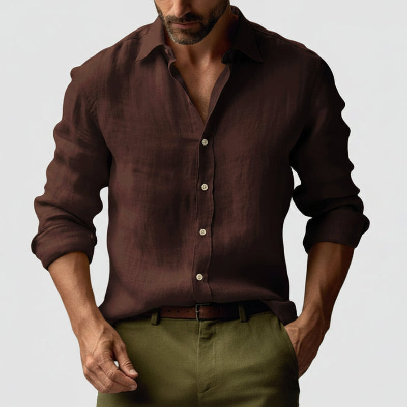 Hayes | Men's Vintage Button Up Shirt Style