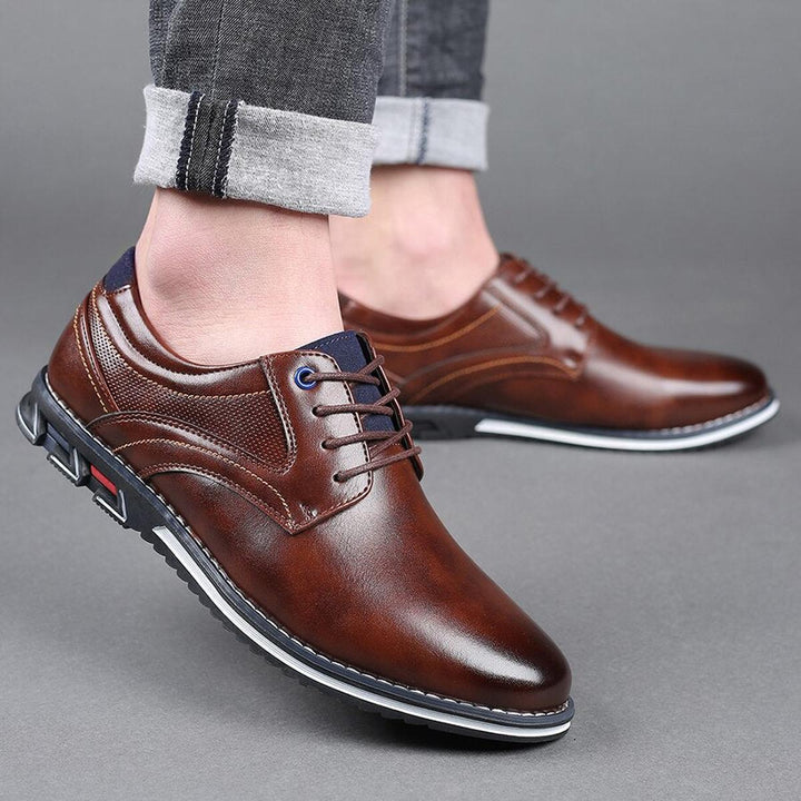 Harlan | Men Lace Up Anti Slip Walking Shoes