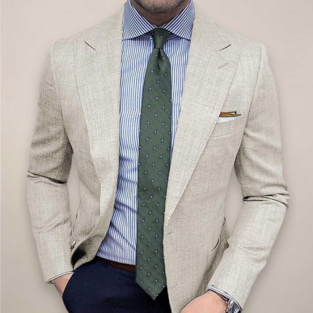 Dixon | Men's Spring Textured Tailored Blazer Jacket
