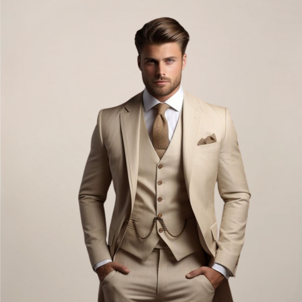 Glen | Men Spring Formal Three-Piece Suit