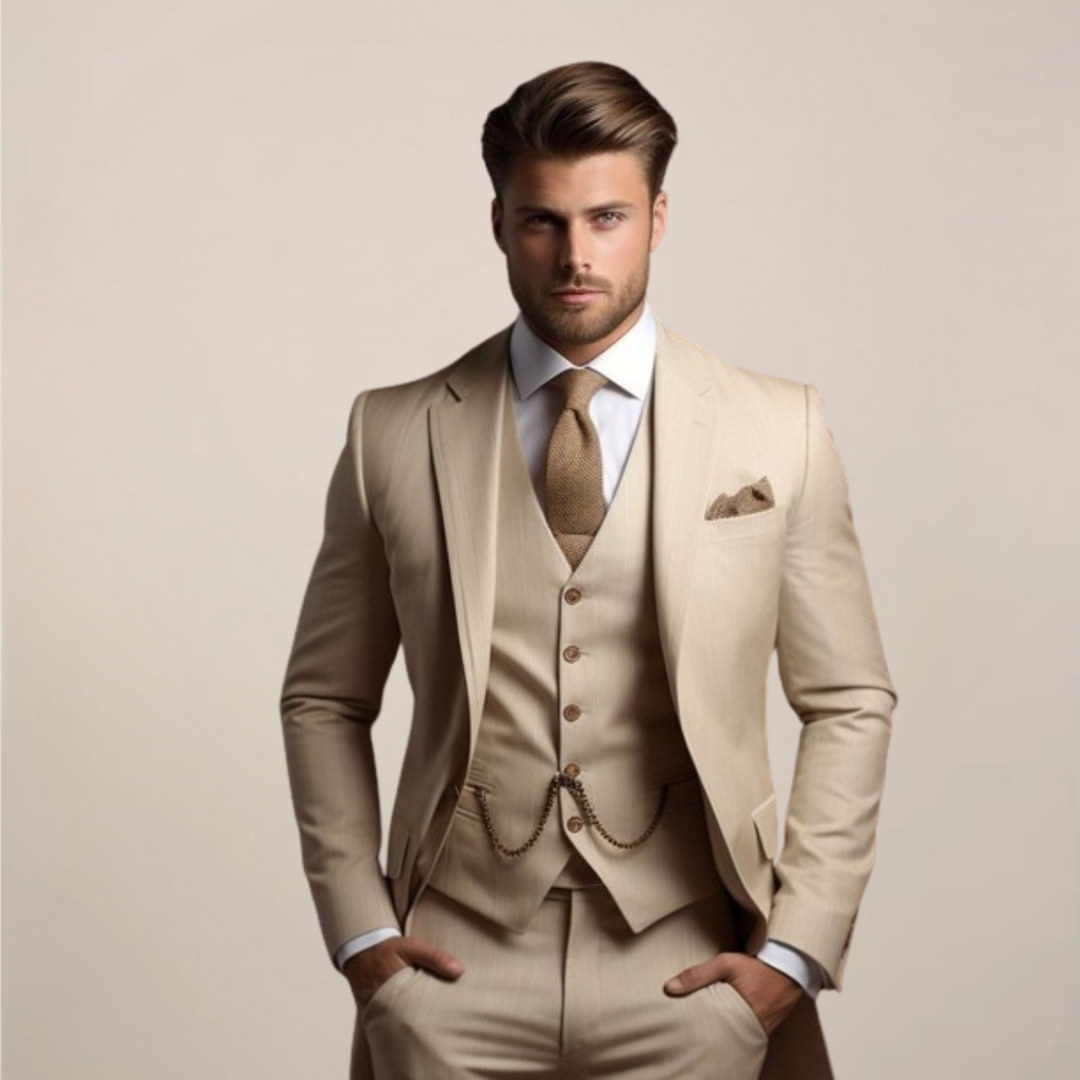 Glen | Men Spring Formal Three-Piece Suit