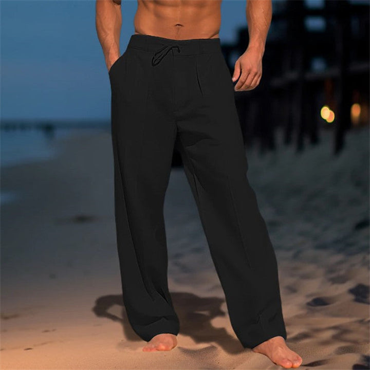 Ethan | Men Spring ze Elastic Relaxed pants