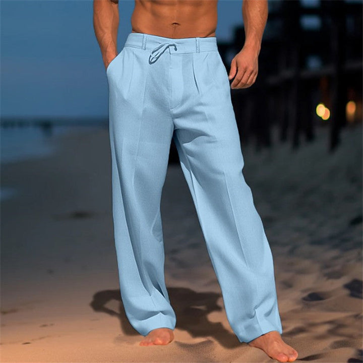 Ethan | Men Spring ze Elastic Relaxed pants