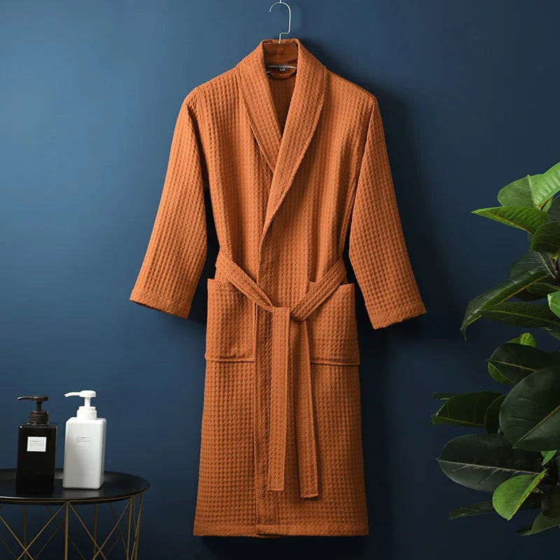 Sarah | Women Spring Waffle Lounge Robe