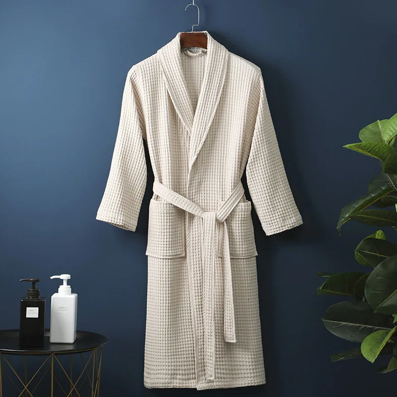 Sarah | Women Spring Waffle Lounge Robe