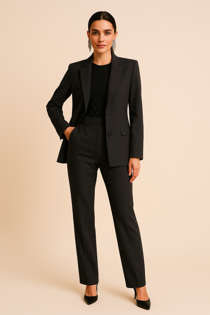 Jasmine | Women Tailored blazer pleated pants set