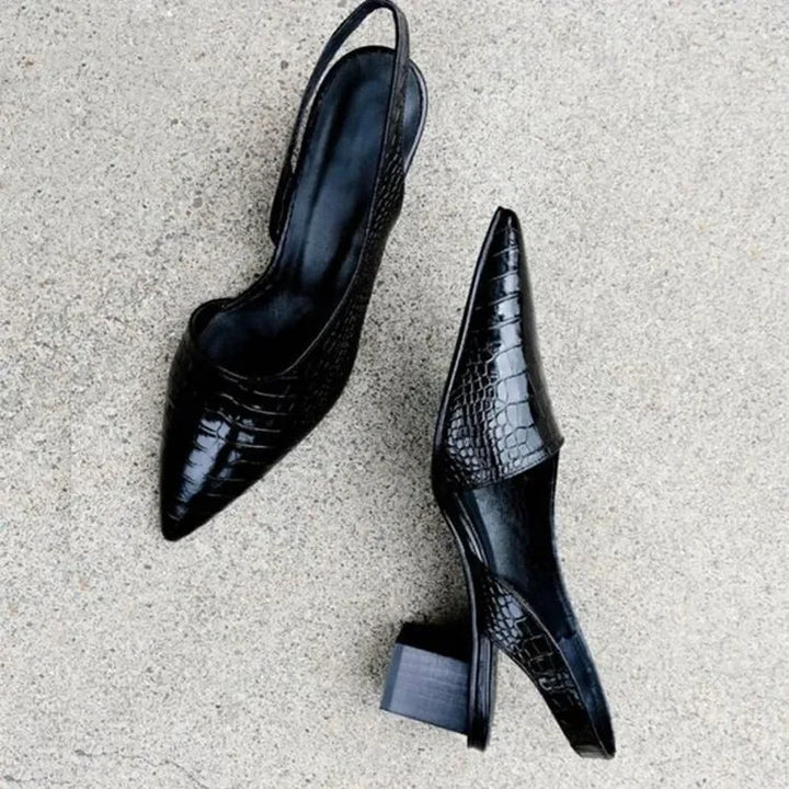Eloise | Women's Elegant Spring Block Heel Pumps