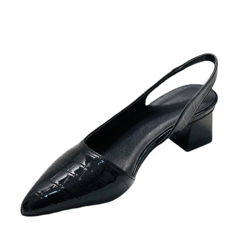 Eloise | Women's Elegant Spring Block Heel Pumps
