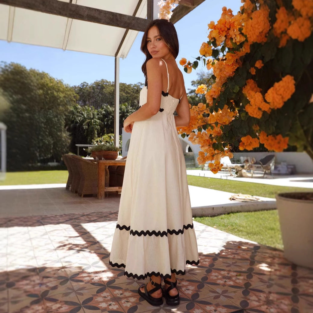 Fiona | Women A Line Maxi dress Spaghetti Straps