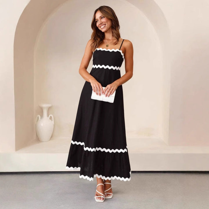 Fiona | Women A Line Maxi dress Spaghetti Straps