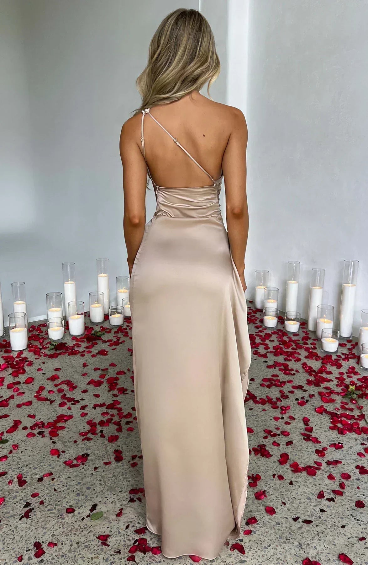 Dakota | Women Asymmetric Evening Maxi dress