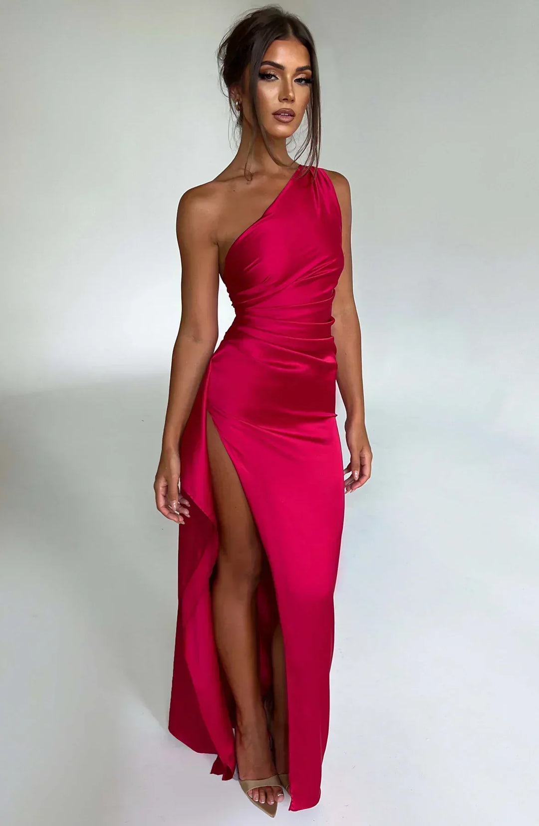 Dakota | Women's Asymmetric Evening Maxi Dress