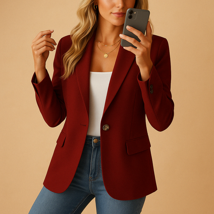 Audrey | Women Fitted Tailored blazer jacket styl