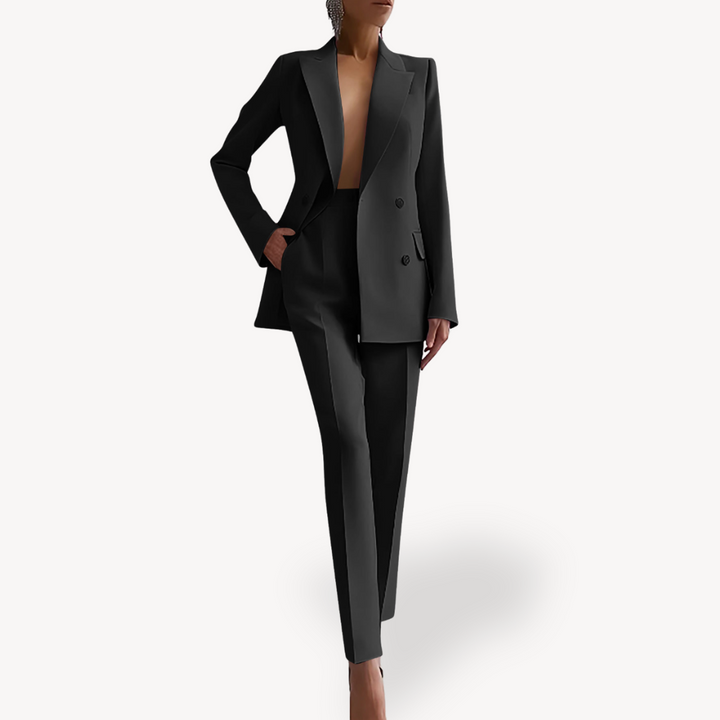 Madison | Women's Tailored Blazer Trouser Suit Set