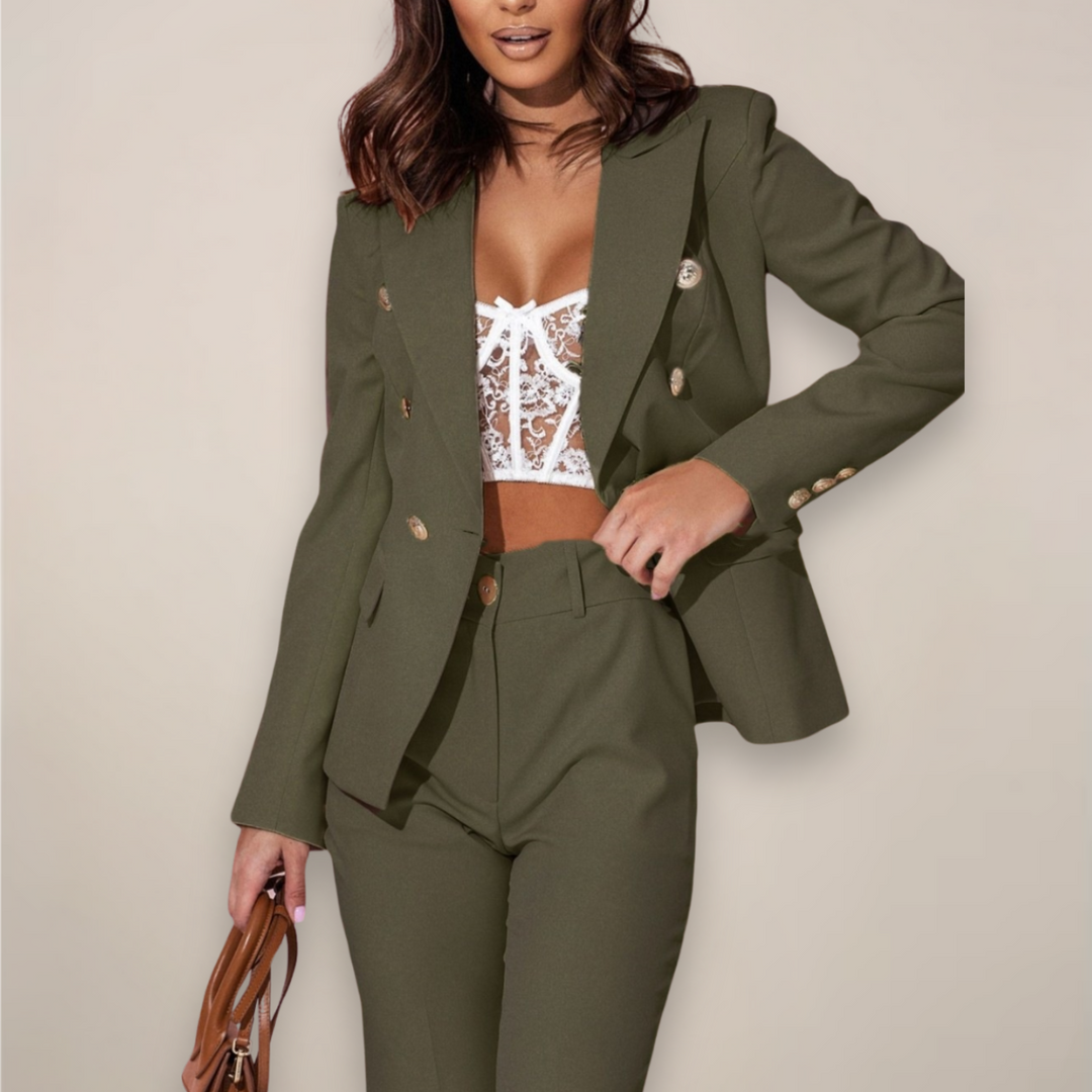Isabella | Women two-piece Tailored blazer Suit set