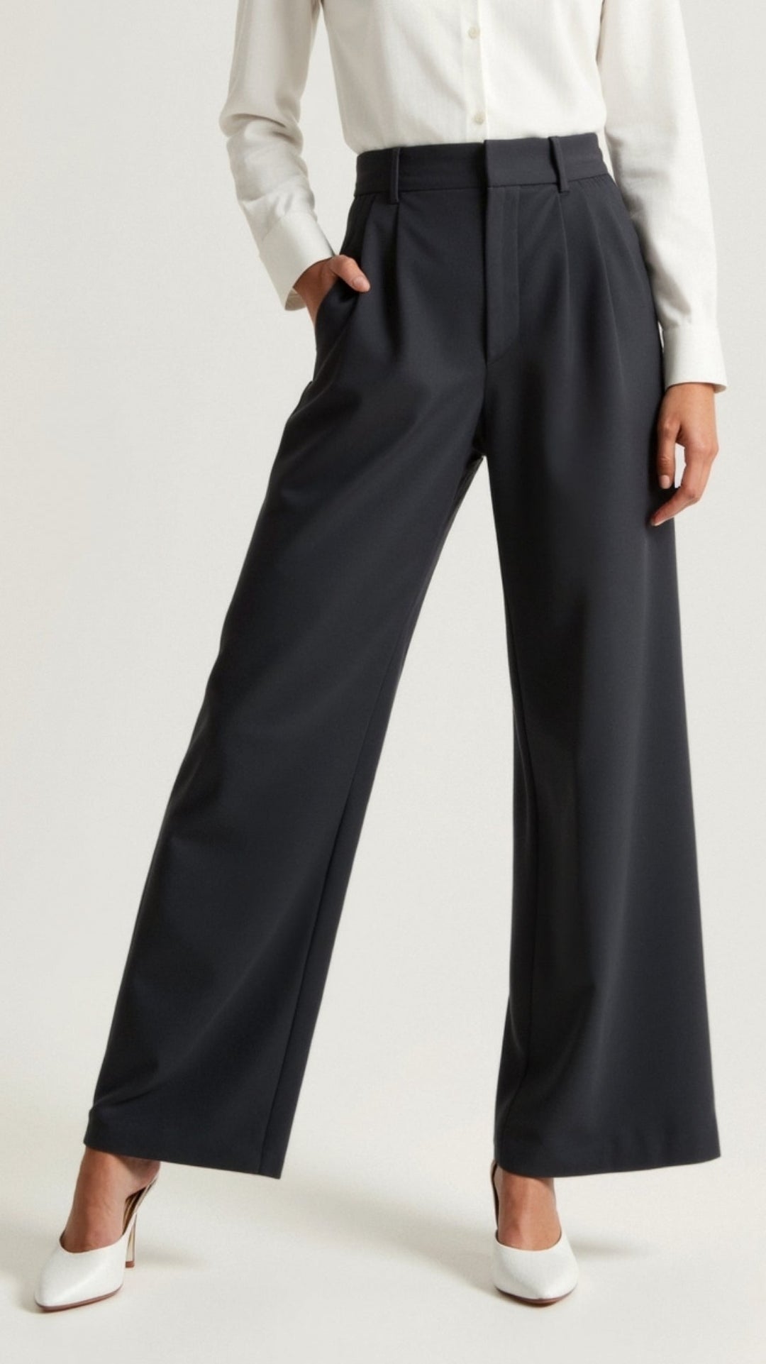 Jasmine | Women Spring High-Waist Wide-Leg pants