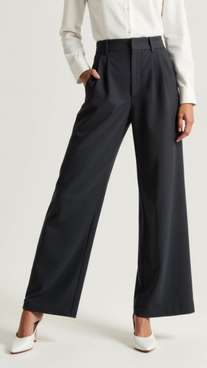 Jasmine | Women Spring High-Waist Wide-Leg pants