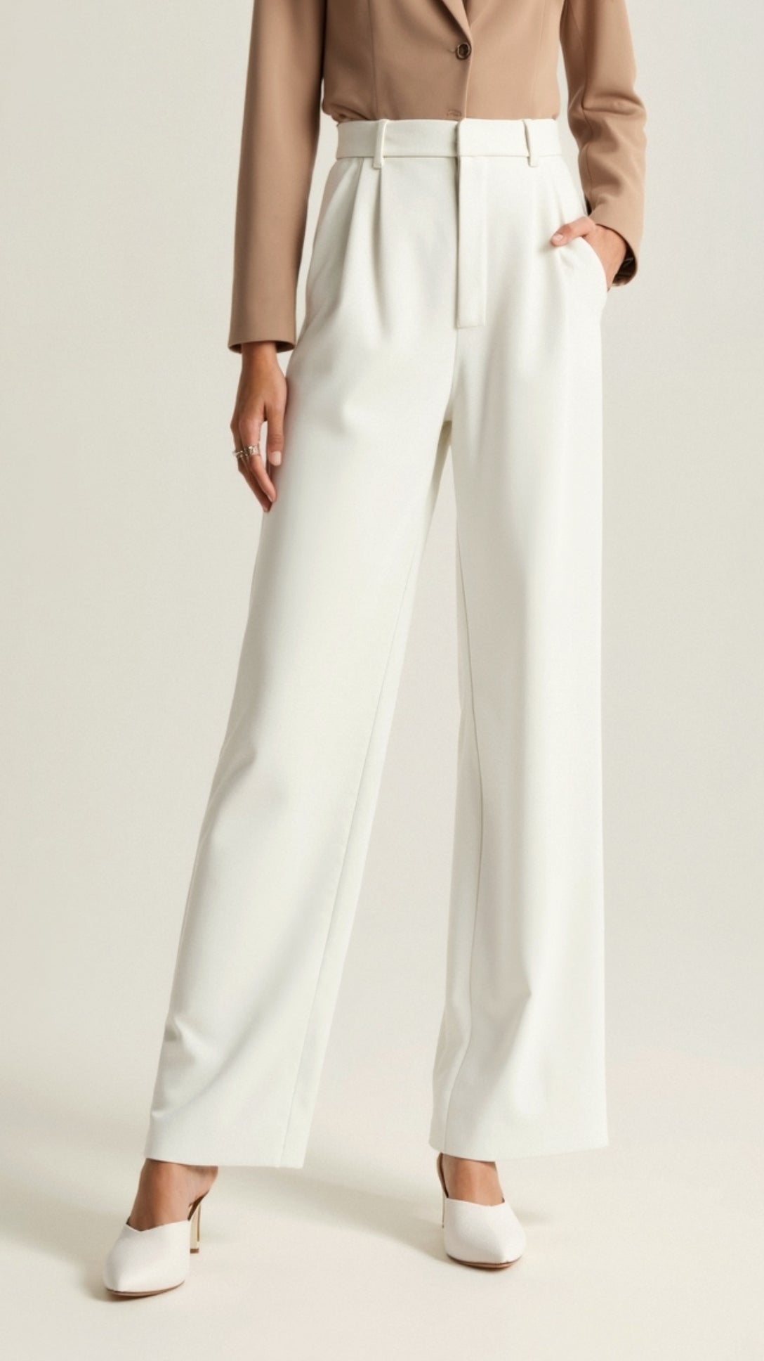 Jasmine | Women Spring High-Waist Wide-Leg pants