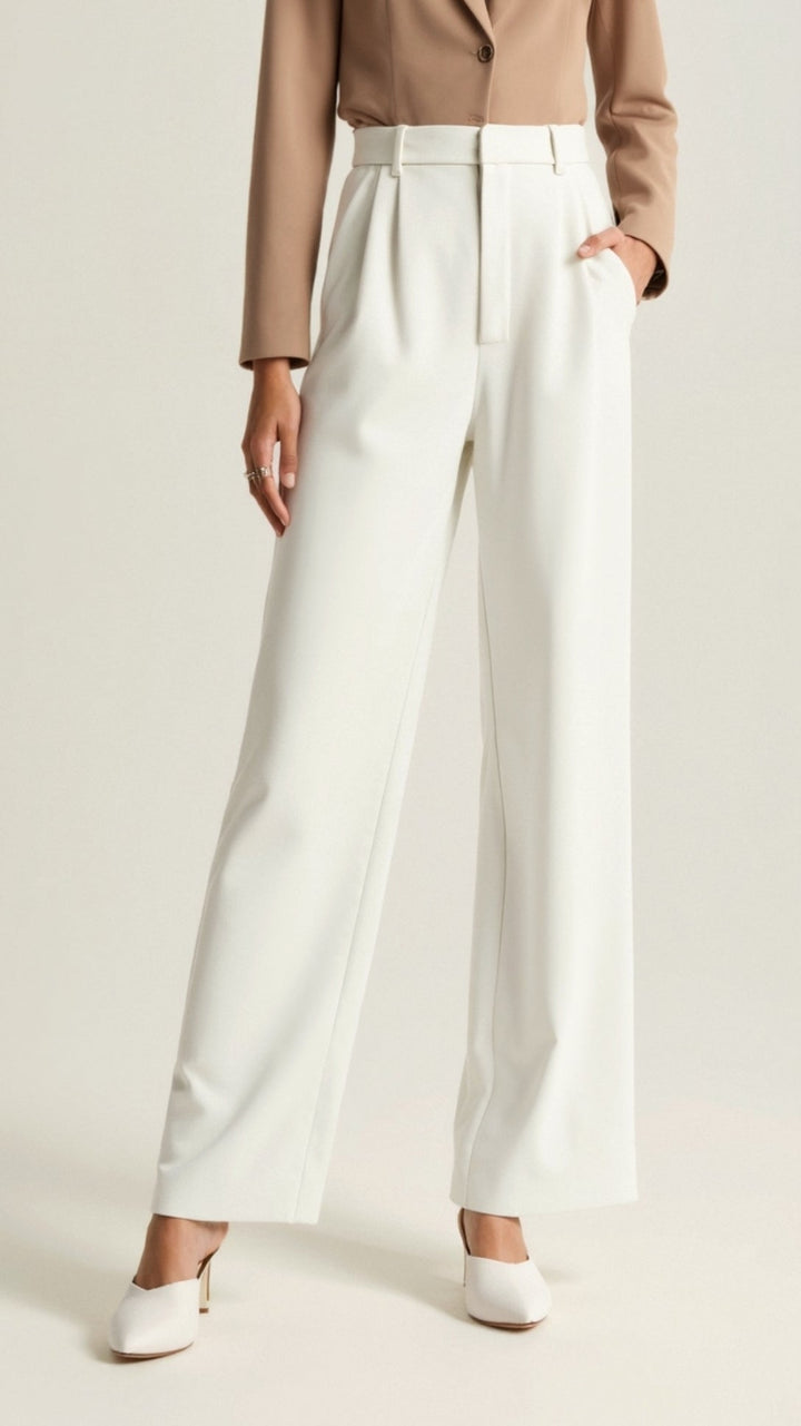 Jasmine | Women Spring High-Waist Wide-Leg pants