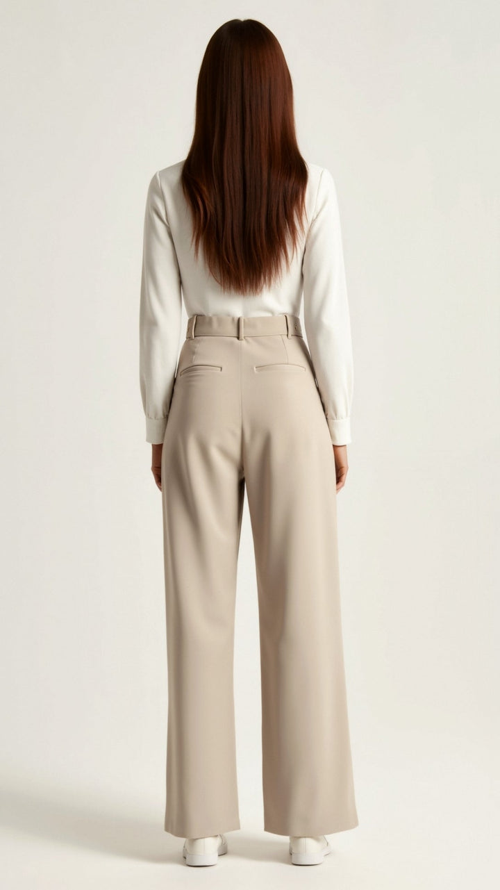 Jasmine | Women Spring High-Waist Wide-Leg pants