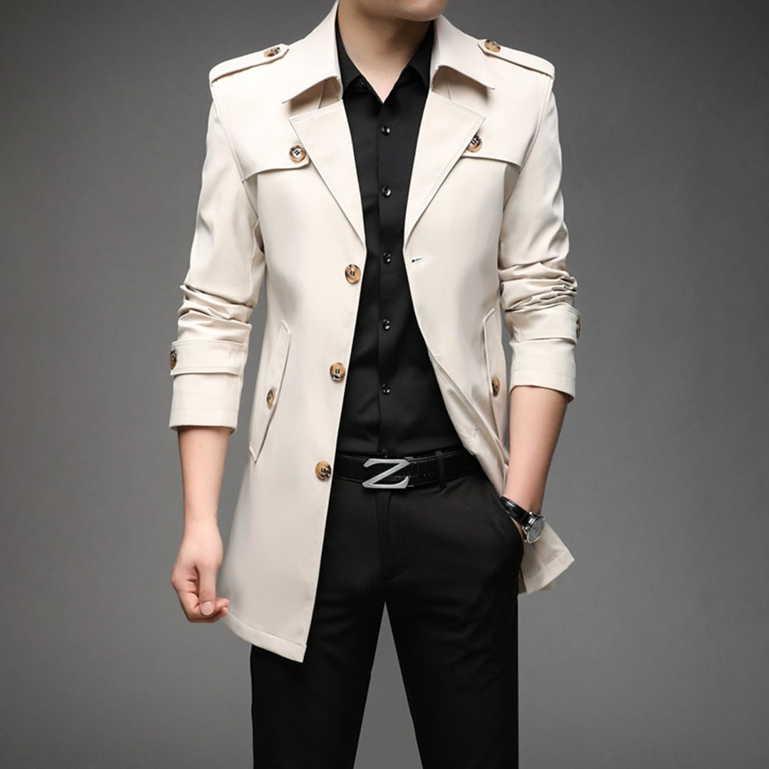 Julius | Men's Single Breasted Lightweight Trench Coat