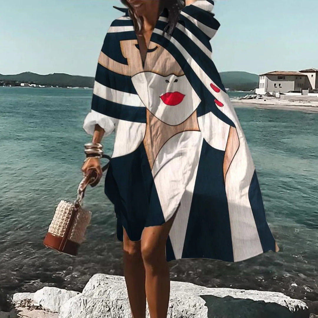 Maya | Women Summer casual dress koszulowa